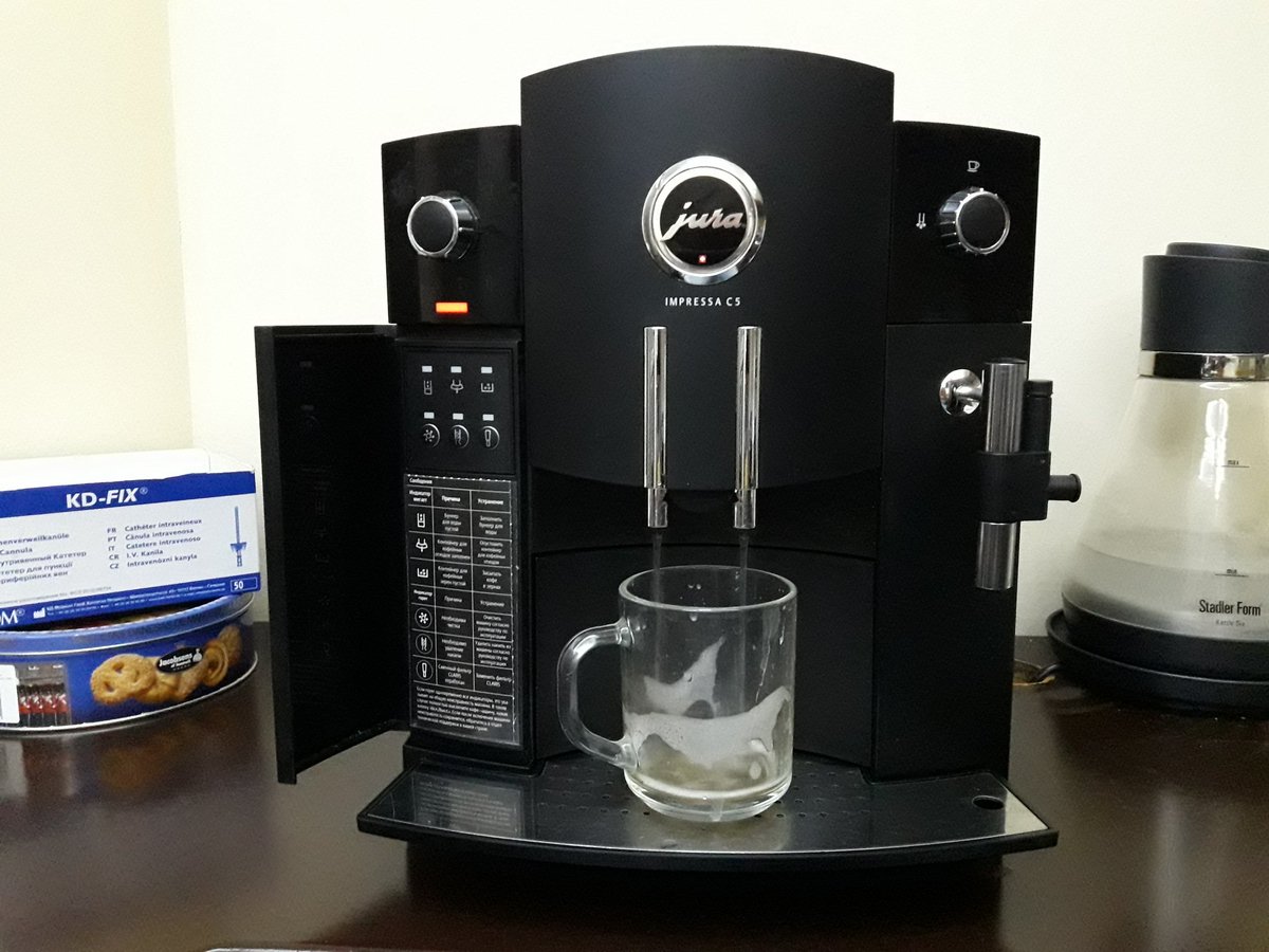 Ремонт кофемашин Jura во Львовском